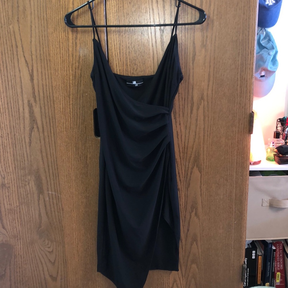 NWOT Lulu’s Wrap Dress with Slit in the Front